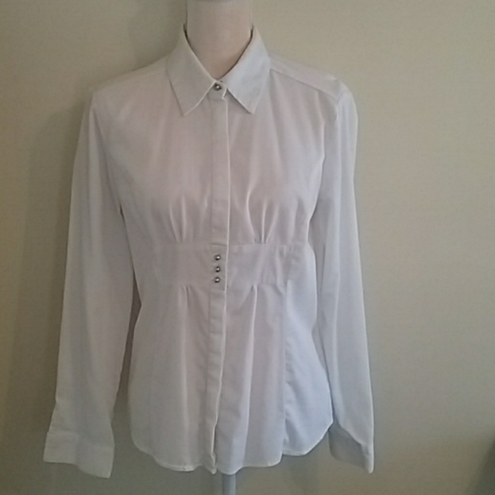 White blouse size L